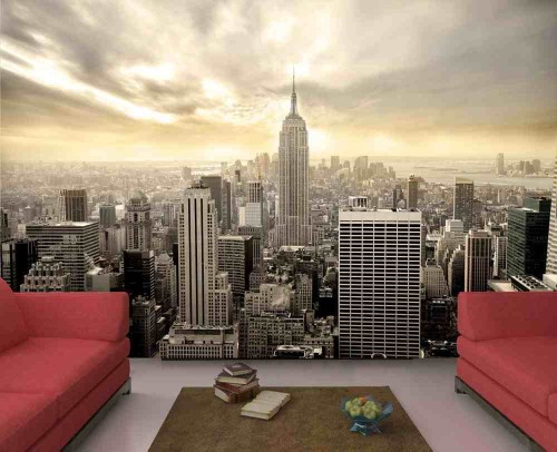 Przejdź do produktu New York Skyline View Wallpaper 420cm x 270cm