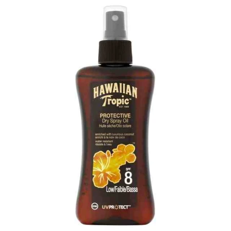 Hawaiian Tropic Protective Dry Spray Oil SPF 8 200ml.jpg