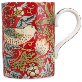 Przejdź do produktu Royal Worcester Strawberry Thief - Crimson Slate Gift Boxed  Mug