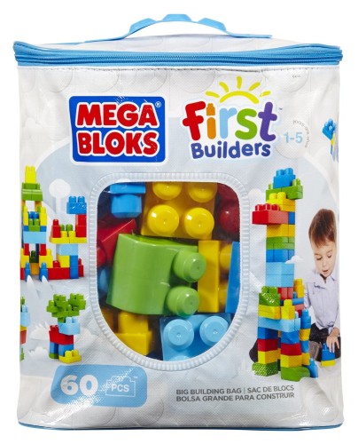 Przejdź do produktu Mega Bloks Classic Buildable Bag - 60 Pieces