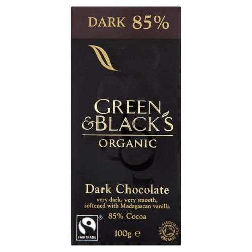 Przejdź do produktu Green & Black's Organic Chocolate 85% Dark 90g