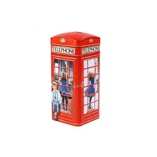 Przejdź do produktu Churchill's Telephone Kiosk Money Box with Toffees 200g