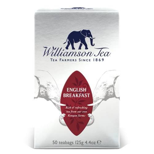 Przejdź do produktu Williamson Fine English Breakfast Tea 50 bags