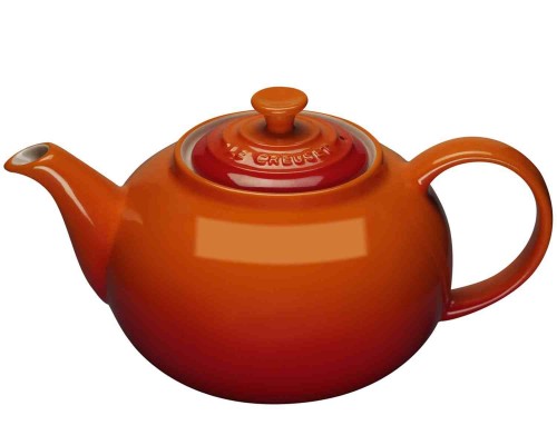 Przejdź do produktu Le Creuset Stoneware Classic Teapot, Volcanic, 1.3 Litre