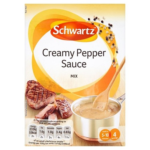 Przejdź do produktu Schwartz Creamy Pepper Sauce 25g