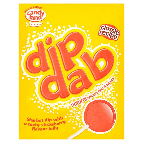 Przejdź do produktu Barratt Strawberry Dip Dab Sherbet Dip 23g