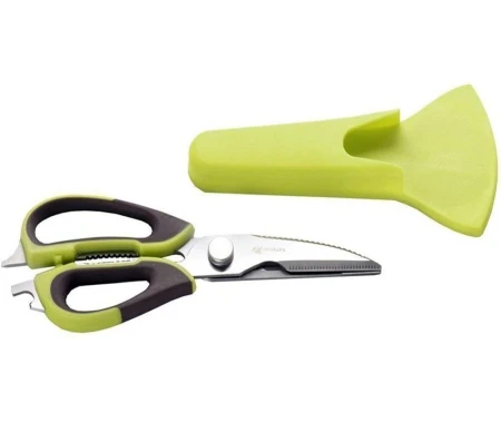 Multipurpose Carbon Steel Kitchen Scissors with Magnetic Holder 9.jpg