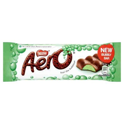 Przejdź do produktu Aero Peppermint chocolate bar 27g