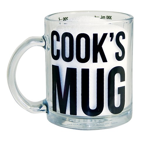 Przejdź do produktu Cook's Mug with Handy Kitchen Measures - Glass 300ml