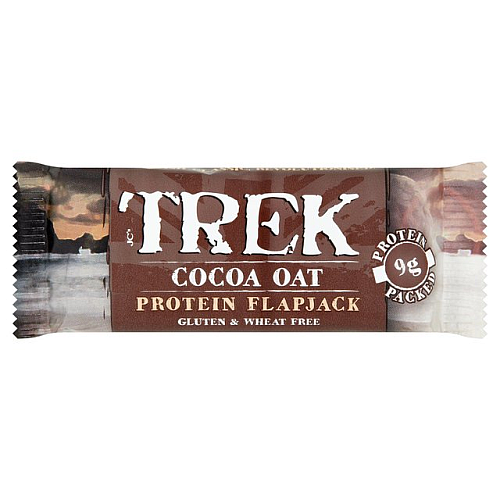 Przejdź do produktu Trek Cocoa Oat Protein Flapjack Wheat & Gluten Free 50g