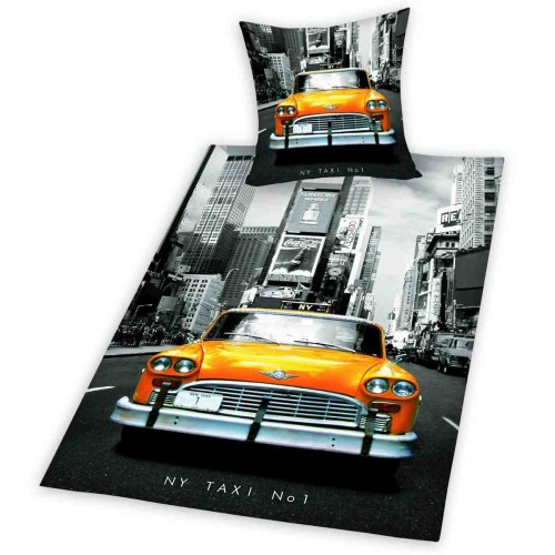 Przejdź do produktu New York Taxi Cotton Bed Linnen
