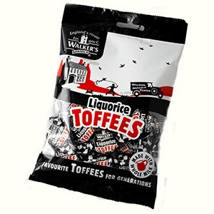 Przejdź do produktu Walker's Nonsuch Liquorice Toffees 150g