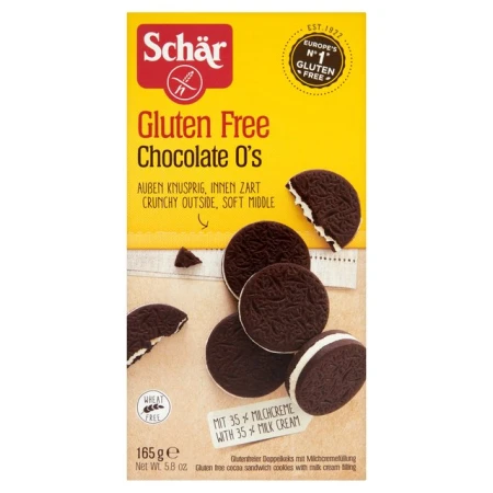 Schar Gluten Free Chocolate O's 165g.jpg