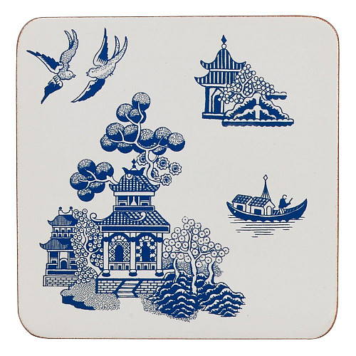 Przejdź do produktu Blue Willow Coasters - Set of 4