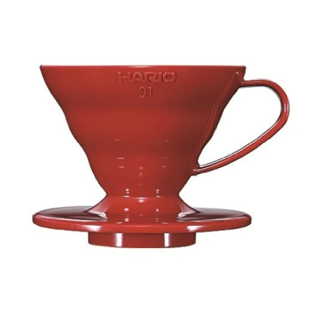 Hario VD-01R 1-Piece Plastic Coffee Dripper, Red.png