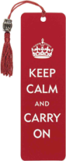 Przejdź do produktu Keep Calm & Carry On Beaded Bookmark