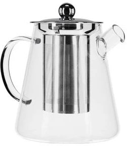 Durable Borosilicate Glass Teapot with Stainless Steel Infuser 1L.jpg