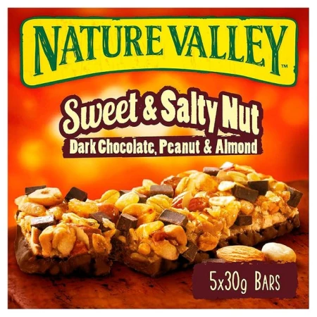 Nature Valley Sweet & Salty Nut Dark Chocolate, Peanut & Almond 5 x 30g.jpg