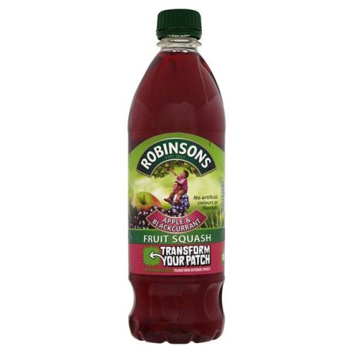 Przejdź do produktu Robinsons Apple & Blackcurrant Fruit Squash 1L