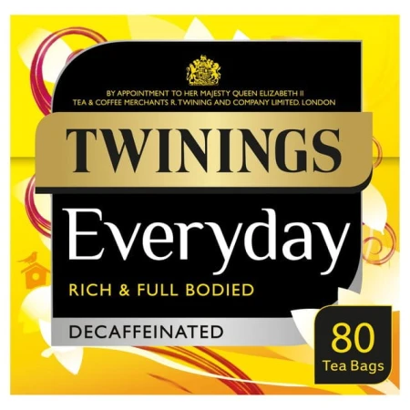 Twinings Decaffeinated Everyday Tea, 80 Tea Bags 80 per pack.jpg