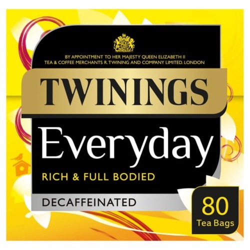 Przejdź do produktu Twinings Decaffeinated Everyday Tea, 80 Tea Bags per pack