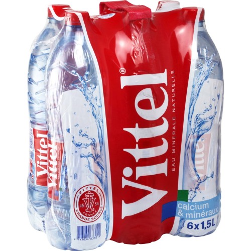 Przejdź do produktu Vittel Natural Mineral Still Water 6 x 1.5L