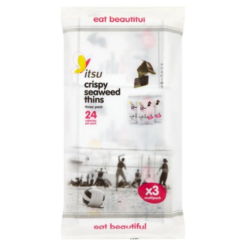 Przejdź do produktu Itsu Crispy Seaweed Thins Original 3 x 5g