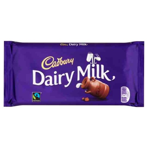 Przejdź do produktu Cadbury Dairy Milk Chocolate Plain 180g