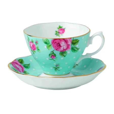 Royal Albert Polka 2-Piece Tea Cup and Soccer Vintage Boxed Set.jpg