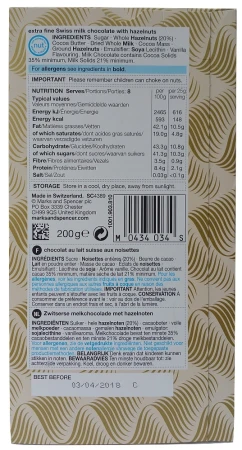 Marks & Spencer Swiss Chocolate Extra Fine Milk with Hazelnuts 2.png