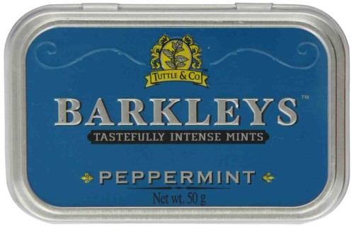 Przejdź do produktu Barkleys Peppermint Mints Tin 50g
