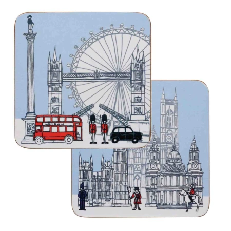James Sadler London Skyline Coasters, Pack of 4 - Boxed.jpg
