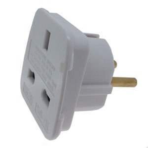 Przejdź do produktu Travel Adapter Converts UK Plug to 2 pin plug - EU Europe