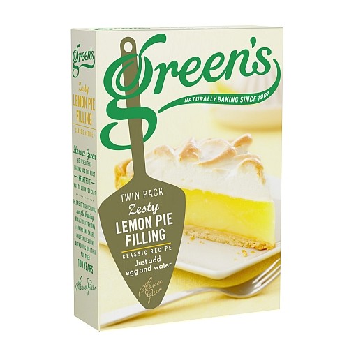 Przejdź do produktu Green's Cakes Zesty Lemon Pie Filling Twin Pack 140g