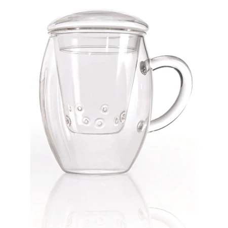 Creano All-in-One Tea Glass with Glass Filter and Lid - 400ml.png
