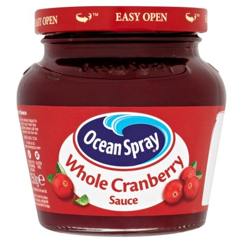 Przejdź do produktu Ocean Spray Wholeberry Cranberry Sauce 250g