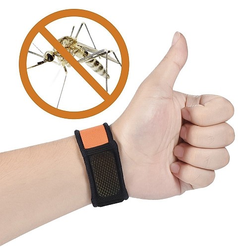 Przejdź do produktu Mosquito Repellent Bracelet Wristband + 2 Pcs Repellent Refills