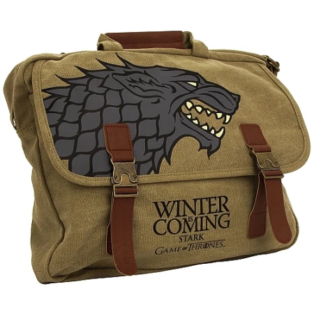 Game of Thrones Satchel House of Stark 'Winter is Coming' Messenger Bag 5.jpg
