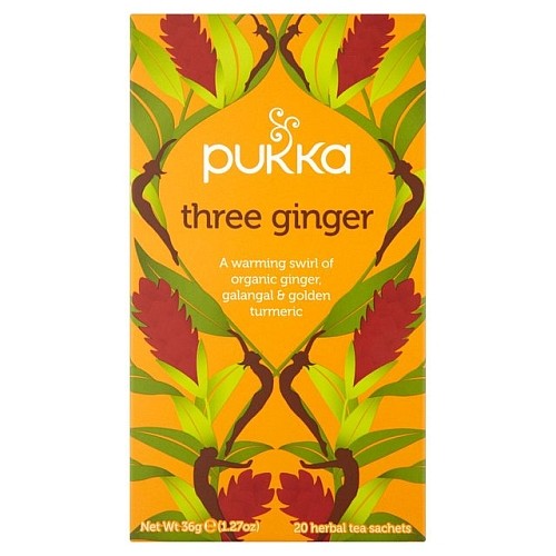 Przejdź do produktu Pukka Organic Three Ginger Tea Bags 20 per pack