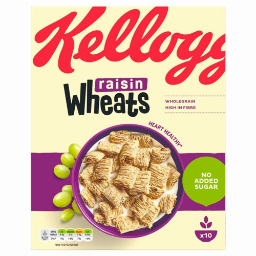 Przejdź do produktu Kellogg Wholegrain Wheats Raisin 450g