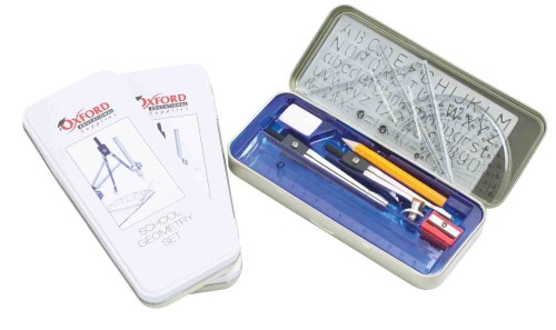 Przejdź do produktu Oxford Educational Supplies Geometry Set in a Tin