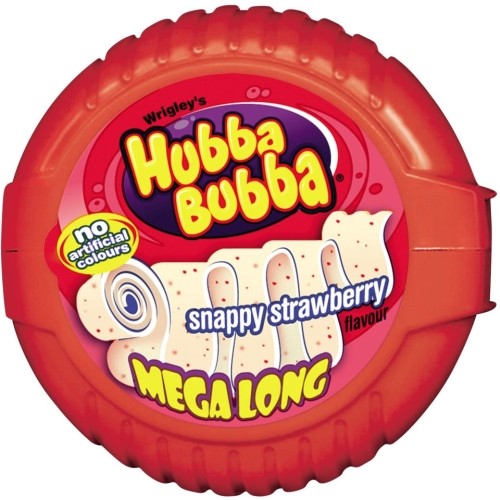 Przejdź do produktu Wrigley's Hubba Bubba Bubble Tape - Snappy Strawberry 56g