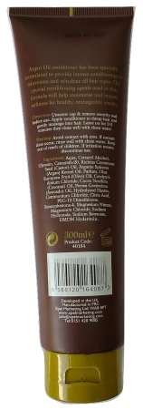 Argan Oil Conditioner with Maroccan Argan Oil Extract 300ml back_burned.jpg