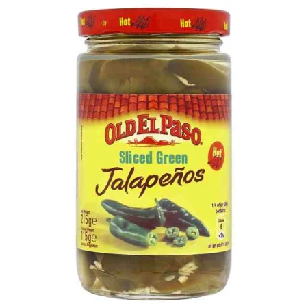 Old El Paso Hot & Tangy Green Jalapenos 215g.jpg