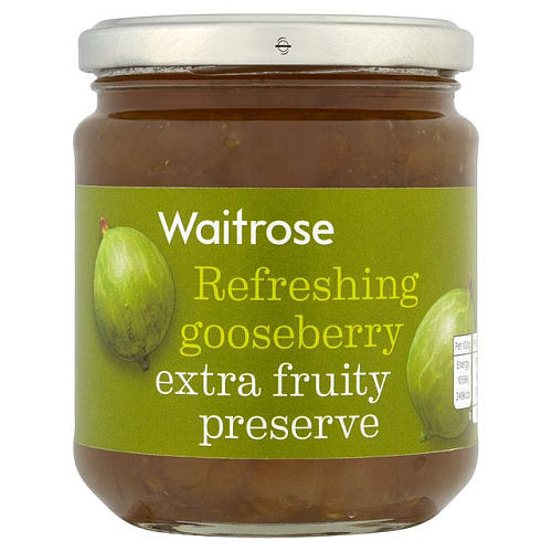Przejdź do produktu Gooseberry Extra Fruity Preserve Waitrose 340g
