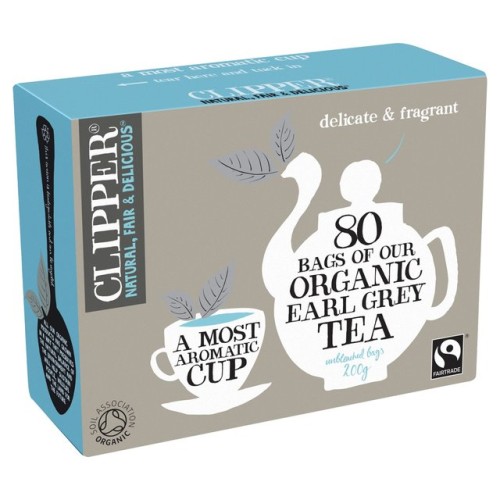 Przejdź do produktu Clipper Fairtrade Organic Earl Grey Tea Bags 80 per pack