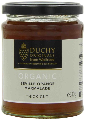 Przejdź do produktu Duchy Originals Organic Seville Thick Cut Orange Marmalade 340g
