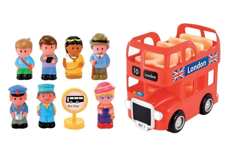 Early Learning Centre Figurines Happy Land London Bus Toy Set 3.png