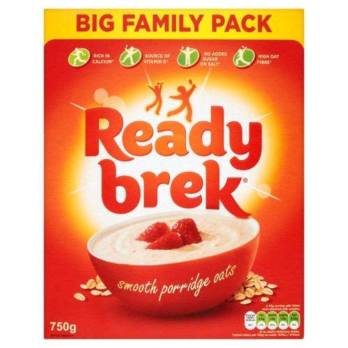 Przejdź do produktu Ready Brek Original Smooth Porridge Oats 750g