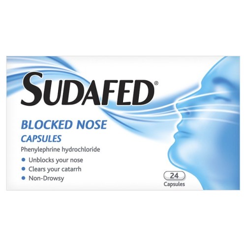 Przejdź do produktu Sudafed Blocked Nose Capsules 16 per pack